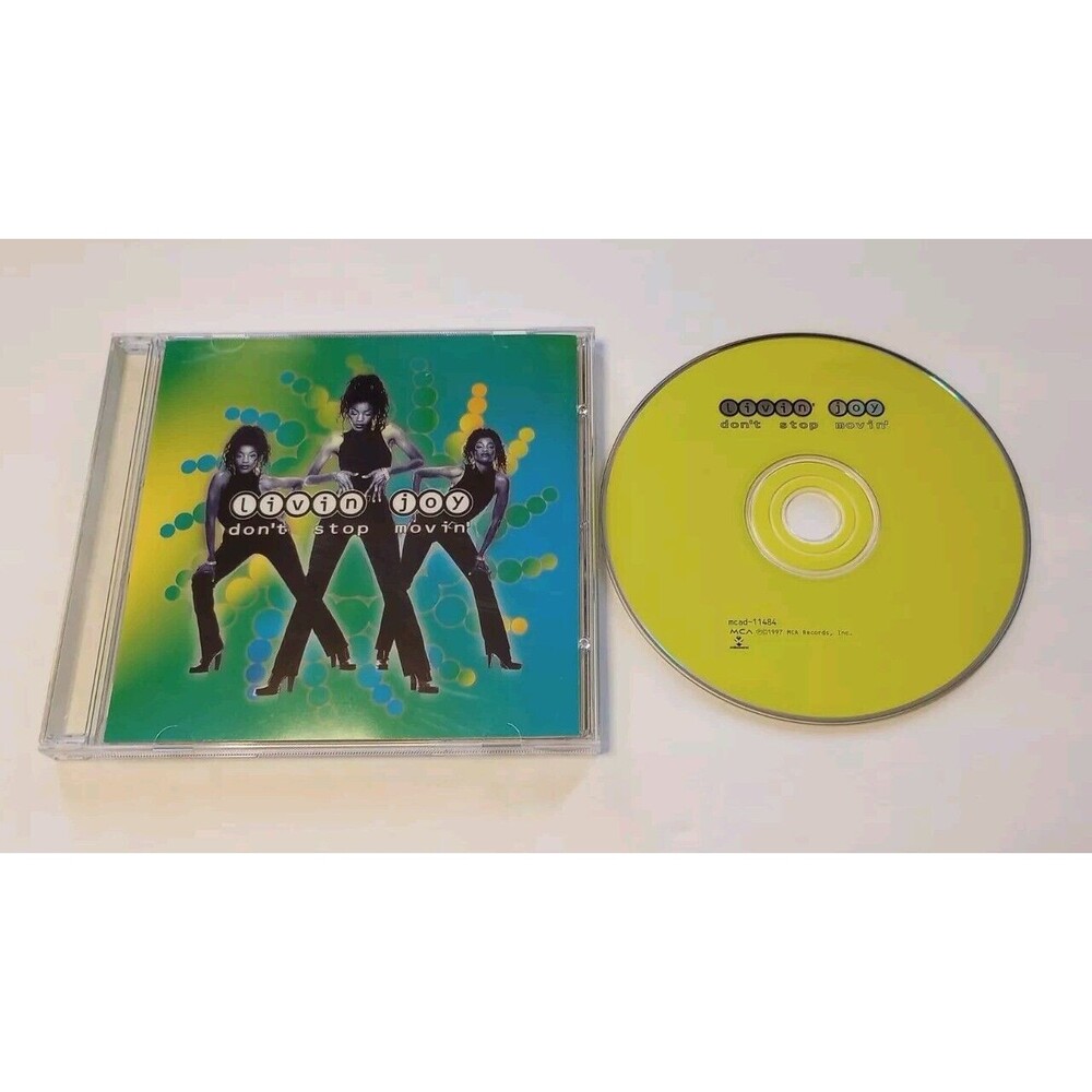 Livin Joy: Don't Stop Movin' CD (Tracks: 11) House Eurodance 1997 Used